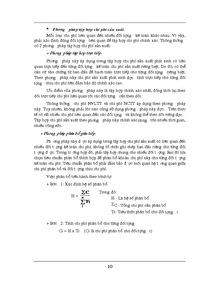 image for page Hoàn thiện công tác  kế toán tập hợp chi phí sản xuất và tính giá thành sản phẩm tại công ty mía đường sông con