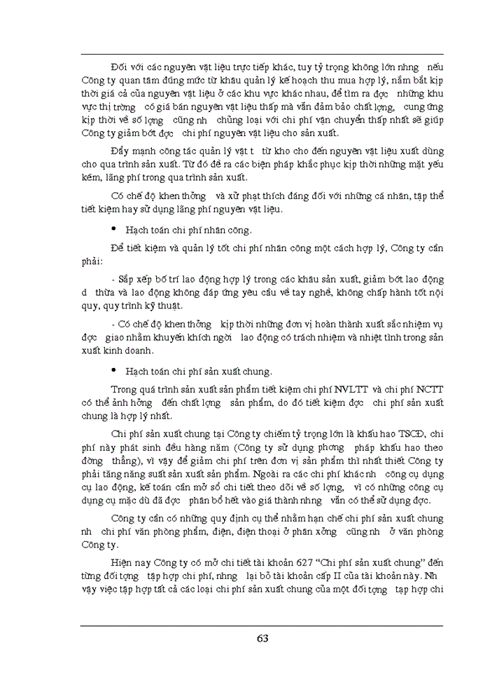 image for page Hoàn thiện công tác  kế toán tập hợp chi phí sản xuất và tính giá thành sản phẩm tại công ty mía đường sông con