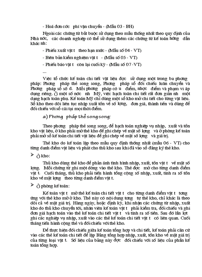 image for page Hạch toán nguyên liệu, vật liệu trong các doanh nghiệp