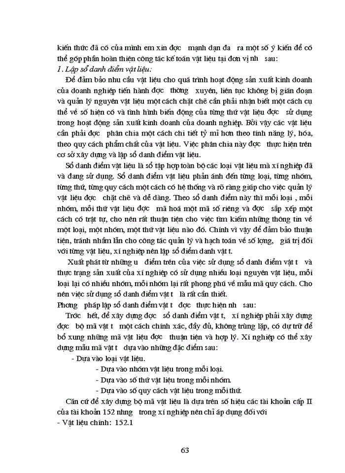 image for page Vận dụng chuẩn mực kế toán để hoàn thiện phương pháp kế toán nguyên vật liệu tại Xí nghiệp Cơ khí  Z79