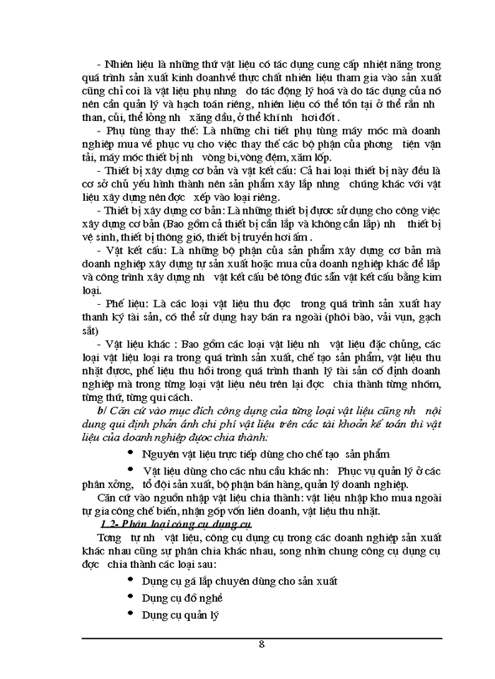image for page Công tác kế toán nguyên vật liệu, công cụ dụng cụ tại công ty TNHH sản xuất, thương mại và dịch vụ Đức Việt