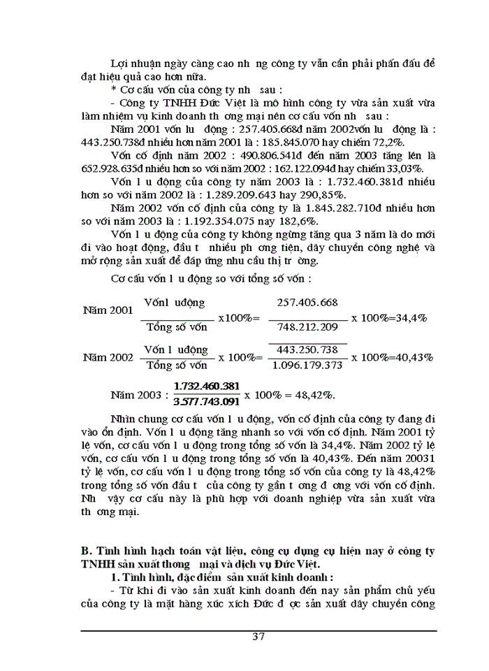 image for page Công tác kế toán nguyên vật liệu, công cụ dụng cụ tại công ty TNHH sản xuất, thương mại và dịch vụ Đức Việt