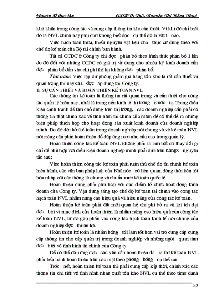 image for page Hoàn thiện hạch toán nguyên vật liệu tại Công ty Cổ phần Bánh kẹo Hải Châu