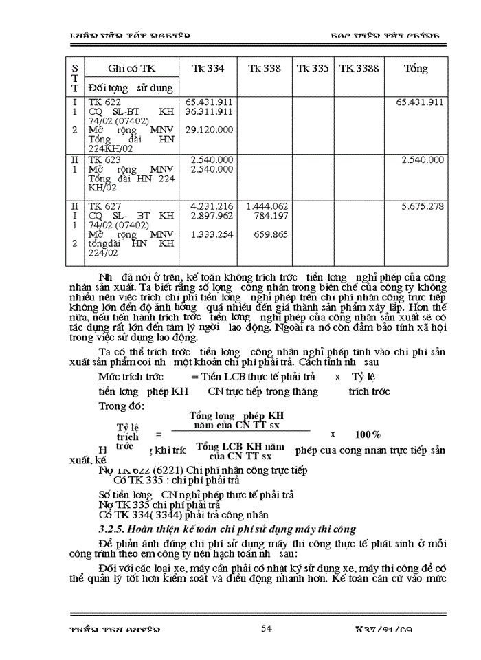 image for page Tổ chức kế toán tập hợp chi phí sản xuất và tính giá thành sản phẩm tại công ty cổ phần xây lắp Bưu Điện