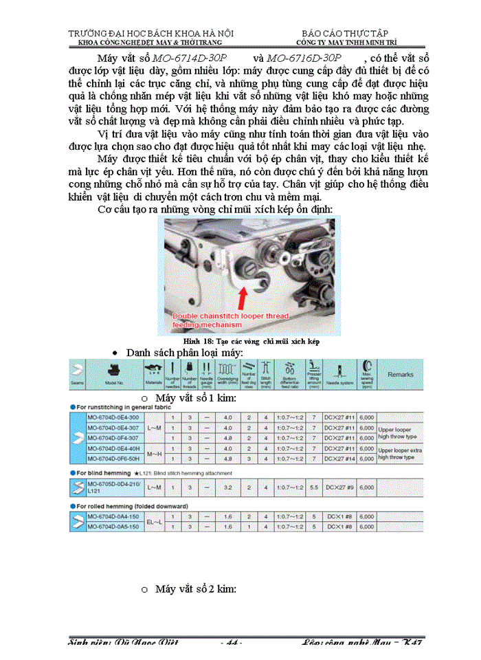 image for page Đề cương thực tập tốt nghiệp ngành công nghệ may & thời trang