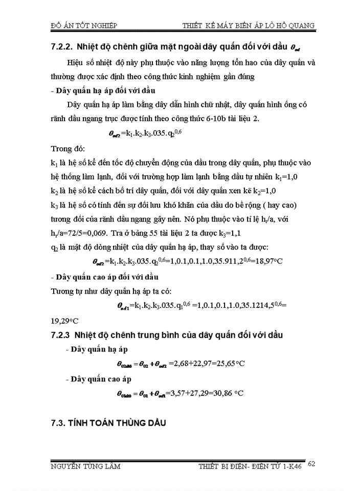 image for page Thiết kế máy biến áp dùng cho lò hồ quang luyện thép với công suất của máy biến áp là 10.000 KVA