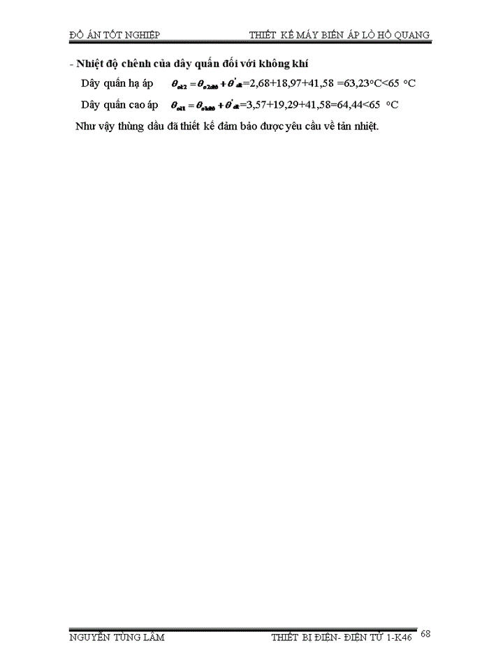 image for page Thiết kế máy biến áp dùng cho lò hồ quang luyện thép với công suất của máy biến áp là 10.000 KVA