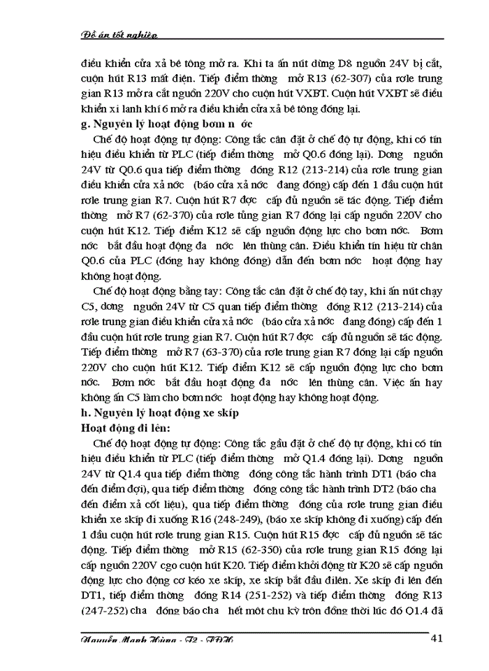 image for page Thiết kế trạm trộn bê tông 30m3/h dùng PLC S7-200