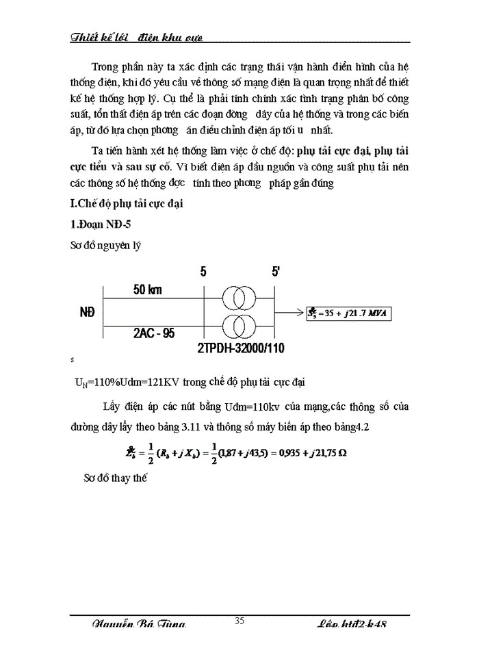 image for page Đồ án môn học Lưới điện