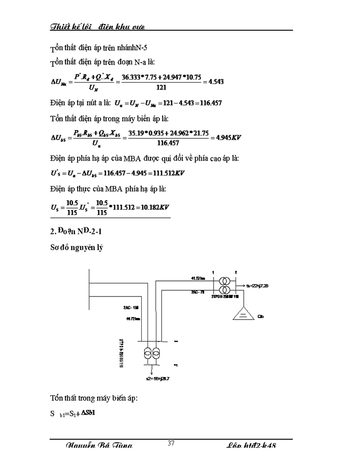 image for page Đồ án môn học Lưới điện