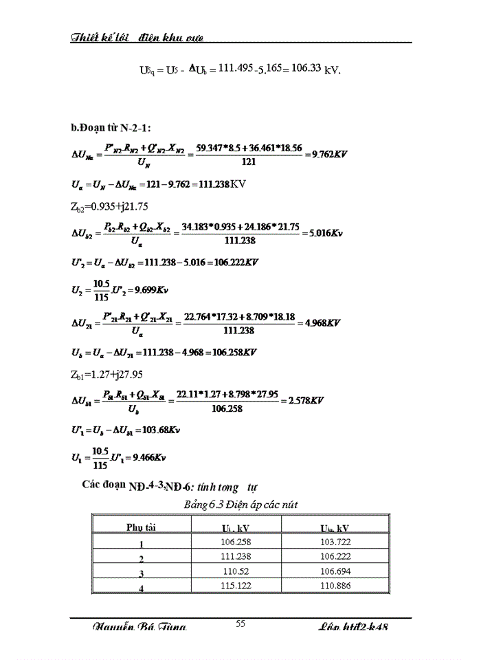 image for page Đồ án môn học Lưới điện