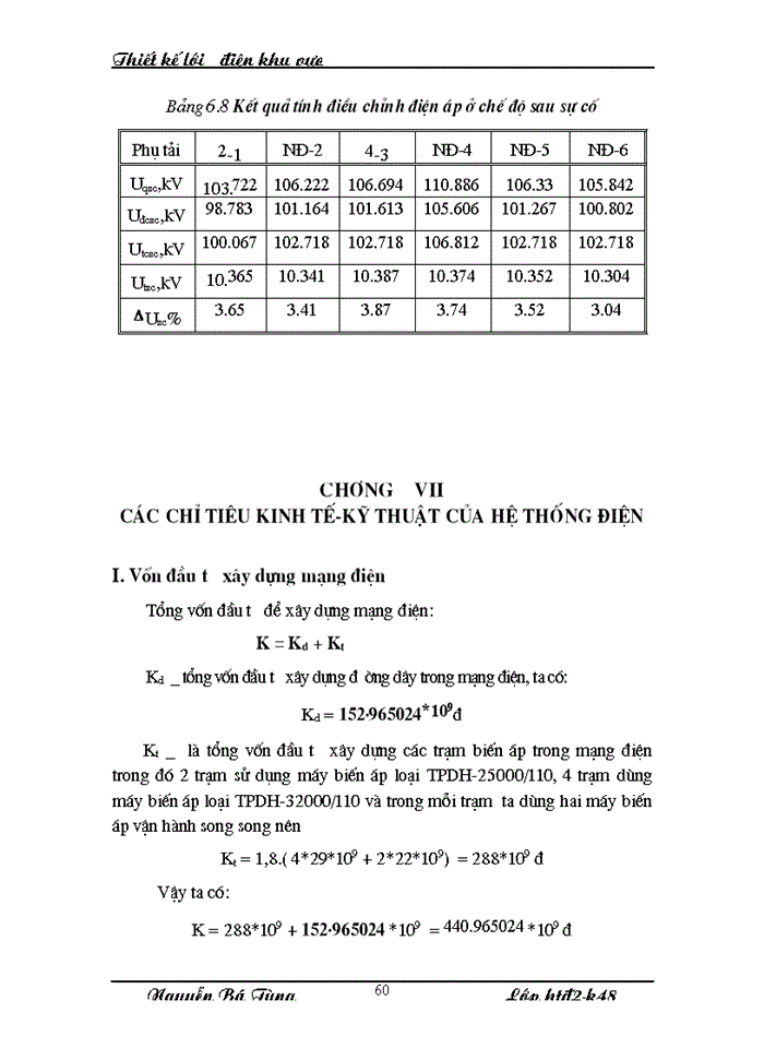 image for page Đồ án môn học Lưới điện