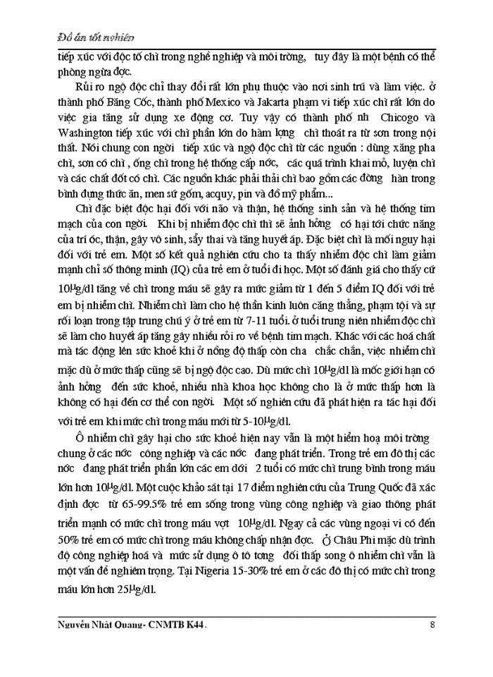 image for page Các phương pháp xử lý kim loại nặng trong nước.