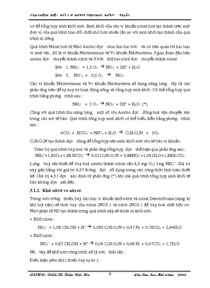 image for page Xử lý nitơ trong nước thải