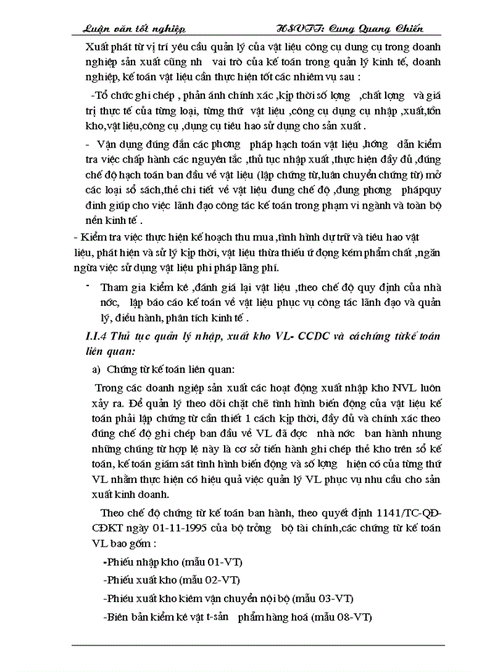 image for page Thực tế công tác kế toán nguyên liệu vật liệu và công cụ dụng cụ tại công ty TNHH SX&DV Thương Mại Hoàng Gia