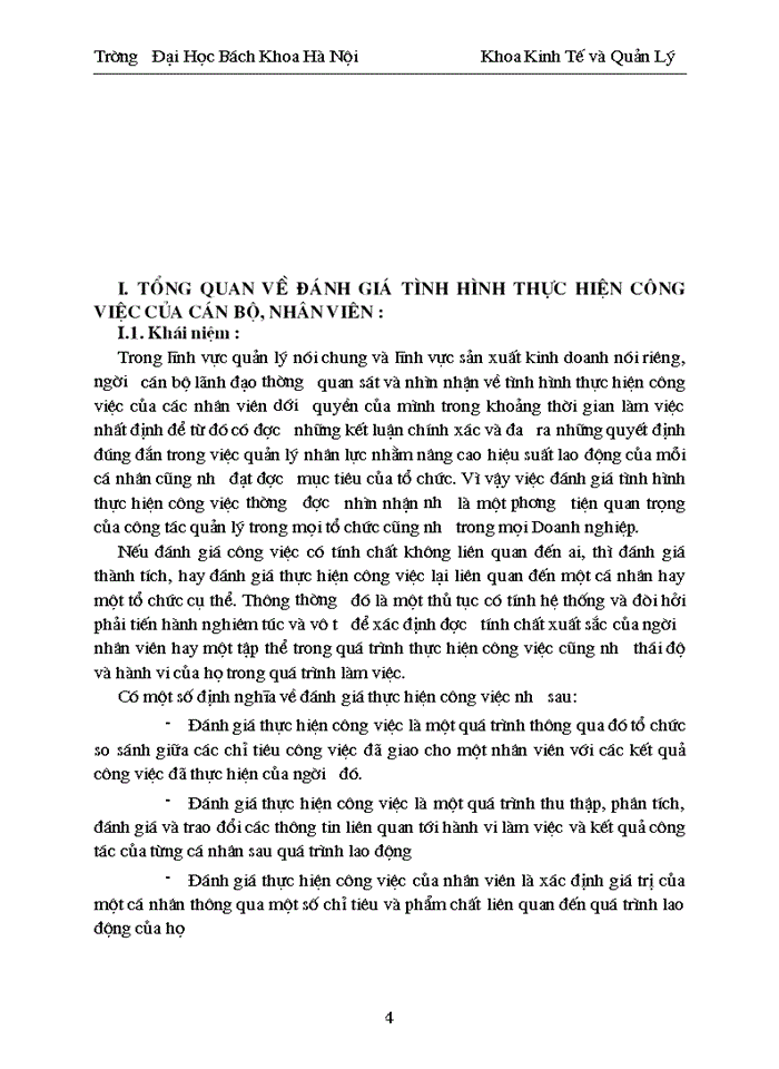 image for page Nghiên cứu và xây dựng chỉ tiêu đánh giá thực hiện công việc cho một số vị trí điển hình của cán bộ nhân viên ở Công ty xuất nhập khẩu cung ứng thiết bị vật tư đường sắt