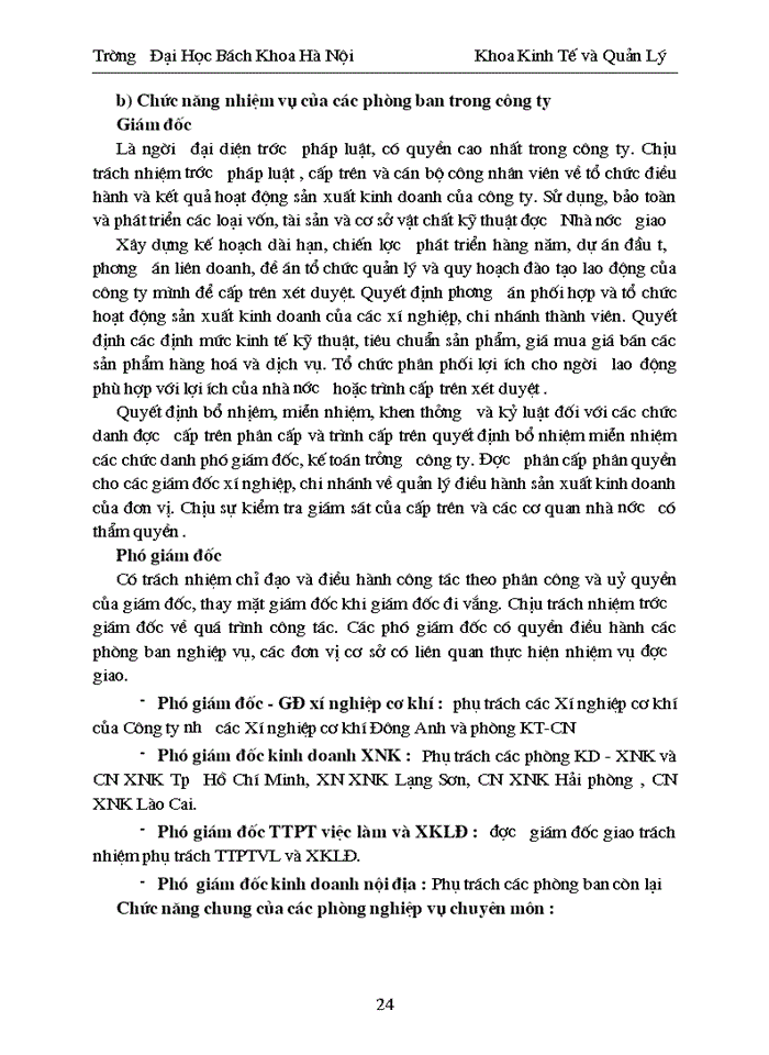 image for page Nghiên cứu và xây dựng chỉ tiêu đánh giá thực hiện công việc cho một số vị trí điển hình của cán bộ nhân viên ở Công ty xuất nhập khẩu cung ứng thiết bị vật tư đường sắt