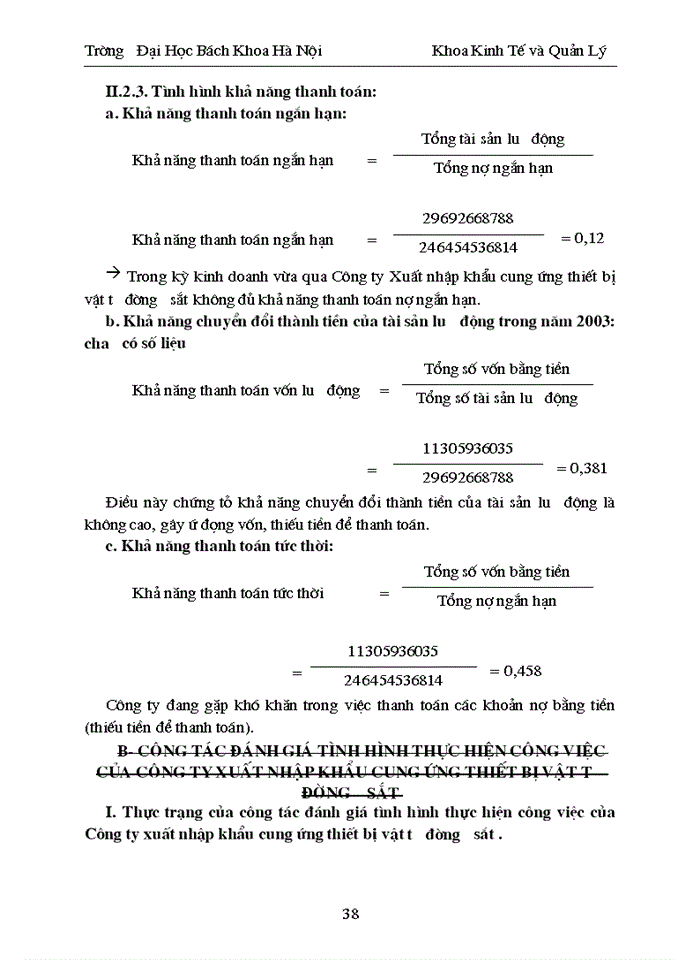 image for page Nghiên cứu và xây dựng chỉ tiêu đánh giá thực hiện công việc cho một số vị trí điển hình của cán bộ nhân viên ở Công ty xuất nhập khẩu cung ứng thiết bị vật tư đường sắt