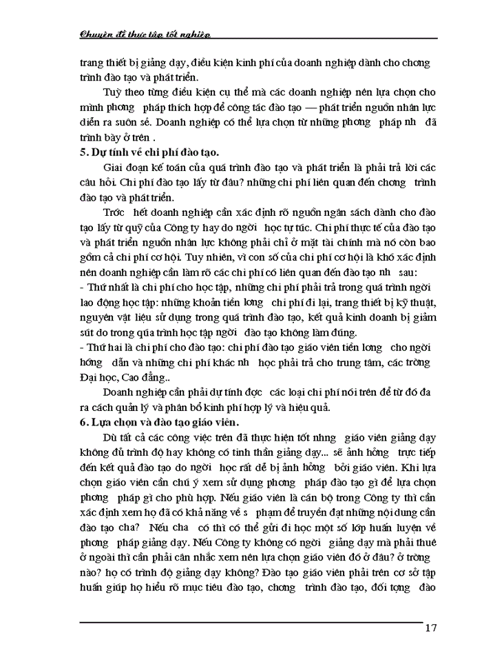 image for page ông tác đào tạo và phát triển nguồn nhân lực tại Xí nghiệp Thoát nước số 3 thuộc Công ty TNHH Nhà nước một thành viên thoát nước Hà Nội