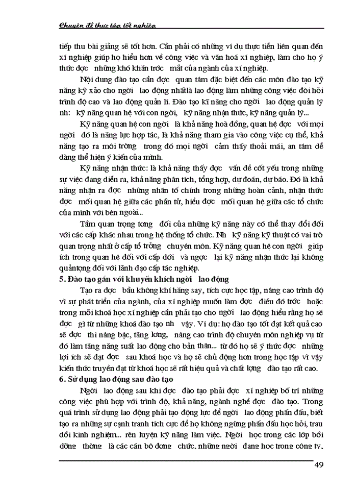 image for page ông tác đào tạo và phát triển nguồn nhân lực tại Xí nghiệp Thoát nước số 3 thuộc Công ty TNHH Nhà nước một thành viên thoát nước Hà Nội