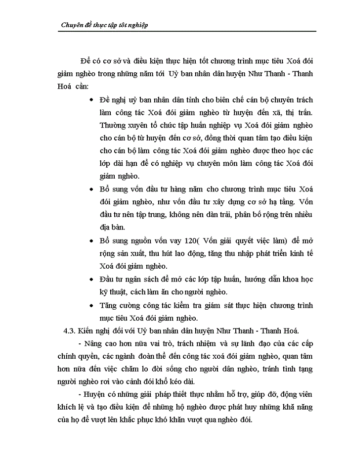 image for page Thực trạng và giải pháp Xoá đói giảm nghèo ở huyện Như Thanh – Thanh Hoá