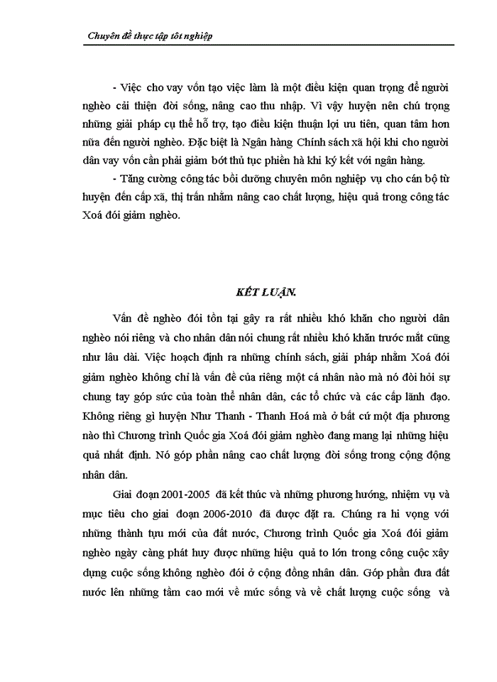 image for page Thực trạng và giải pháp Xoá đói giảm nghèo ở huyện Như Thanh – Thanh Hoá
