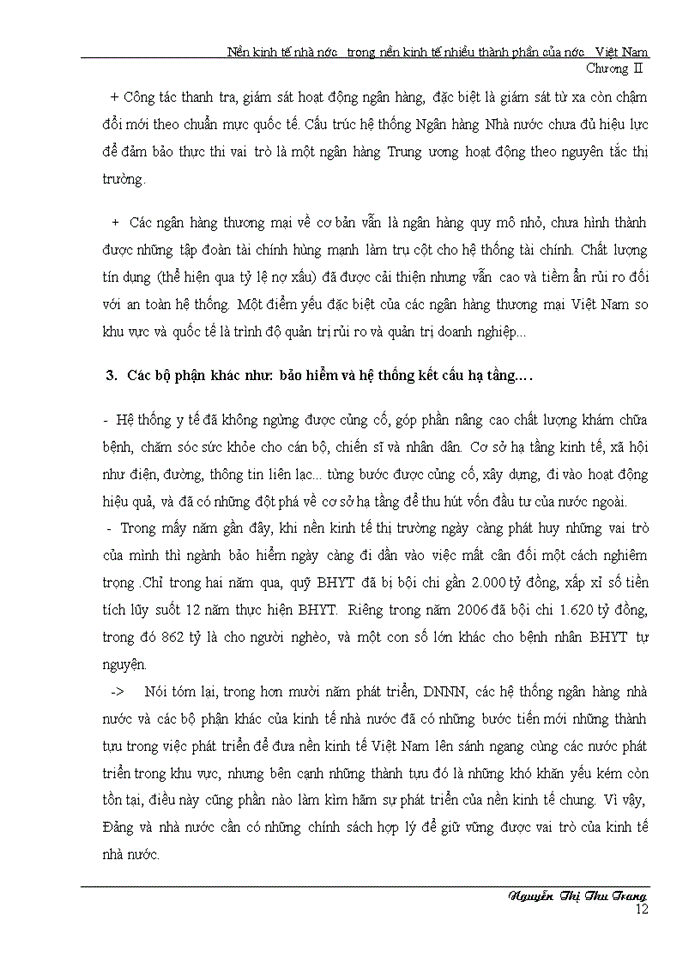 image for page Đặc điểm, vị trí, vai trò của nền kinh tế nhà nước trong cơ cấu nền kinh tế nhiều thành phần ở nước ta. Thực trạng nền kinh tế nhà nước hiện nay và những biện pháp để kinh tế nhà nước giữ vai trò chủ đạo