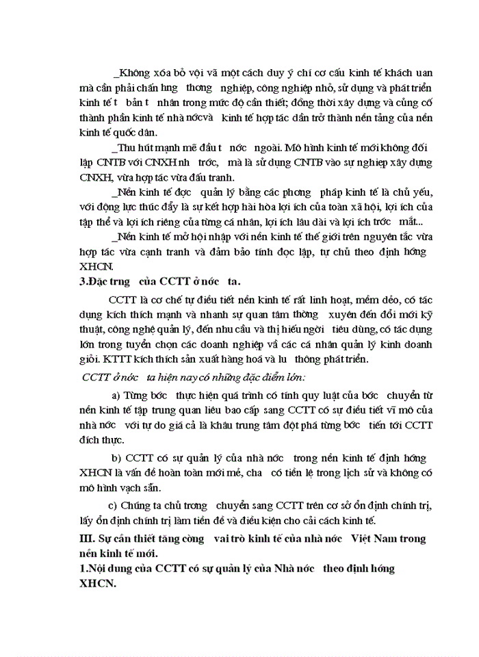 image for page Vai trò kinh tế của nhà nước trong nền kinh tế thị trường định hướng XHCN ở Việt Nam