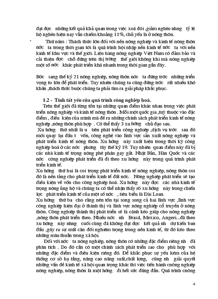 image for page Lý luận chung về vấn đề vốn trong quá trình công nghiệp hoá nông nghiệp,nông thôn