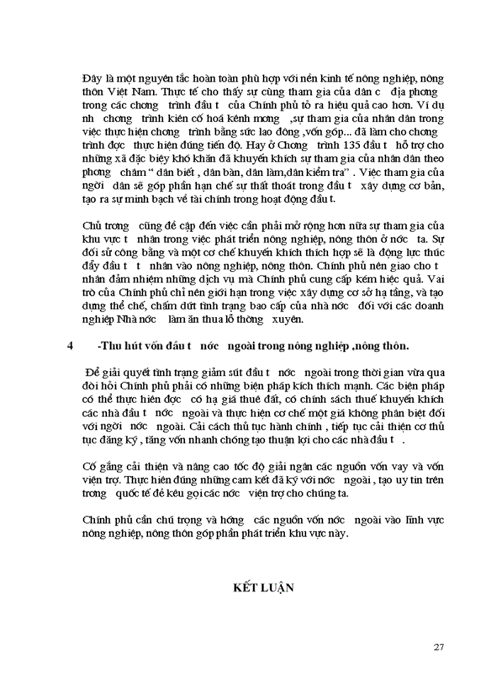 image for page Lý luận chung về vấn đề vốn trong quá trình công nghiệp hoá nông nghiệp,nông thôn