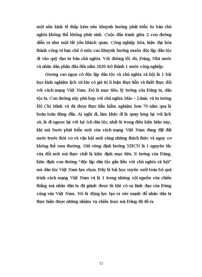 image for page Độc lập dân tộc gắn liền với chủ nghĩa xã hội là sự lựa chọn duy nhất đúng đắn của cách mạng việt nam. phân tích cơ sở khách quan và chứng minh cho luận điểm đó của đảng ta