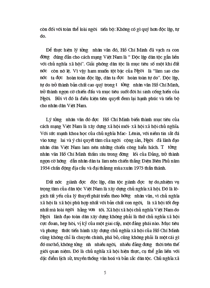 image for page Đôi nét về tư tưởng nhân văn của HỒ CHÍ MINH