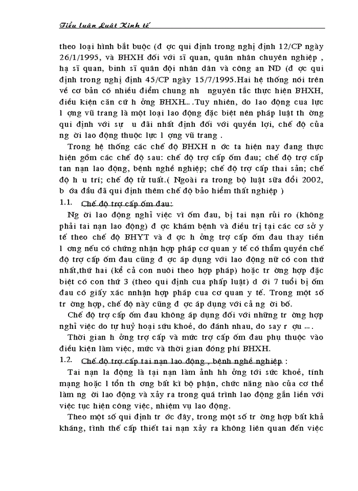 image for page Nội Dung Và ý Nghĩa của chế độ BHXH