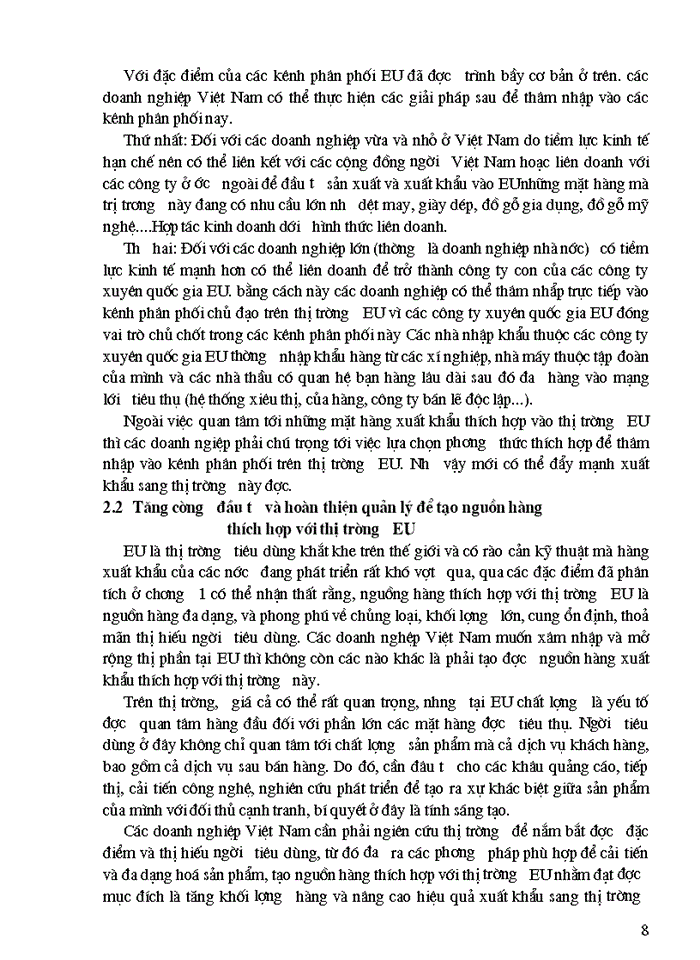 image for page Các giải pháp đẩy mạnh hoạt động xuất khẩu hàng hoá của việt nam vào thị trường eu