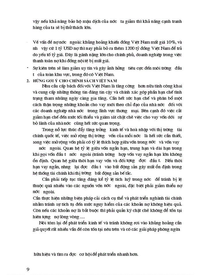 image for page tác động của cuộc khủng hoảng đối với khu vực, thế giới và Việt Nam