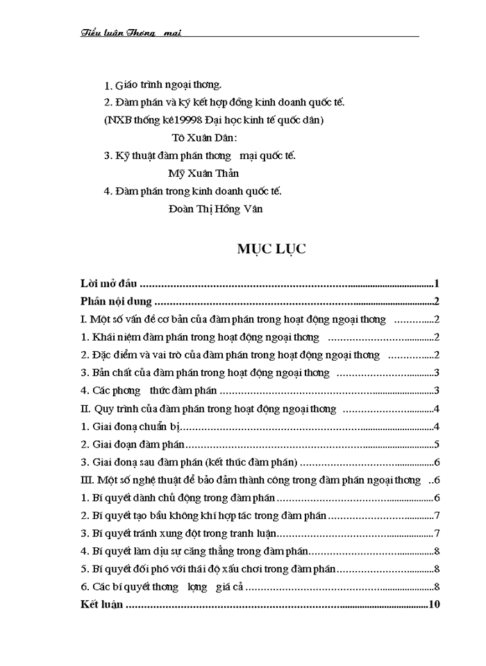 image for page Một số vấn đề cơ bản của đàm phán trong hoạt động ngoại thương