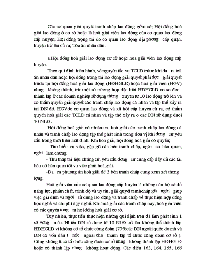 image for page Tranh chấp lao động, cách giải quyết tranh chấp .Trình bầy một vụ tranh chấp lao động được giải quyết tại DN hoặc tại cơ quan lao động huyện hoặc tòa án