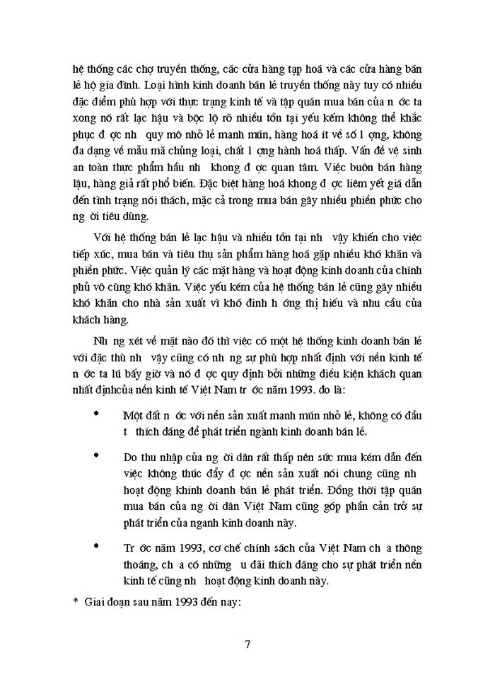image for page Vận dụng quan diểm toàn diện vào việc tìm hiểu sự phát triển của hoạt động kinh doanh bán lẻ ở việt nam sau khi gia nhập WTO