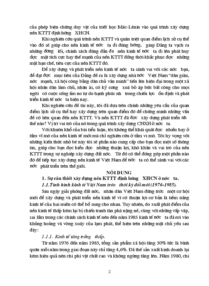 image for page quá trình nền KTTT và quán triệt quan điểm lịch sử