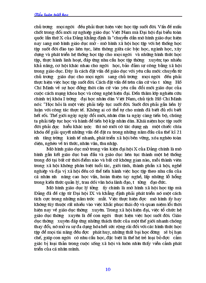 image for page Mối quan hệ biện chứng giữa vật chất và ý thức, liên hệ với việc học tập của sinh viên hiện nay