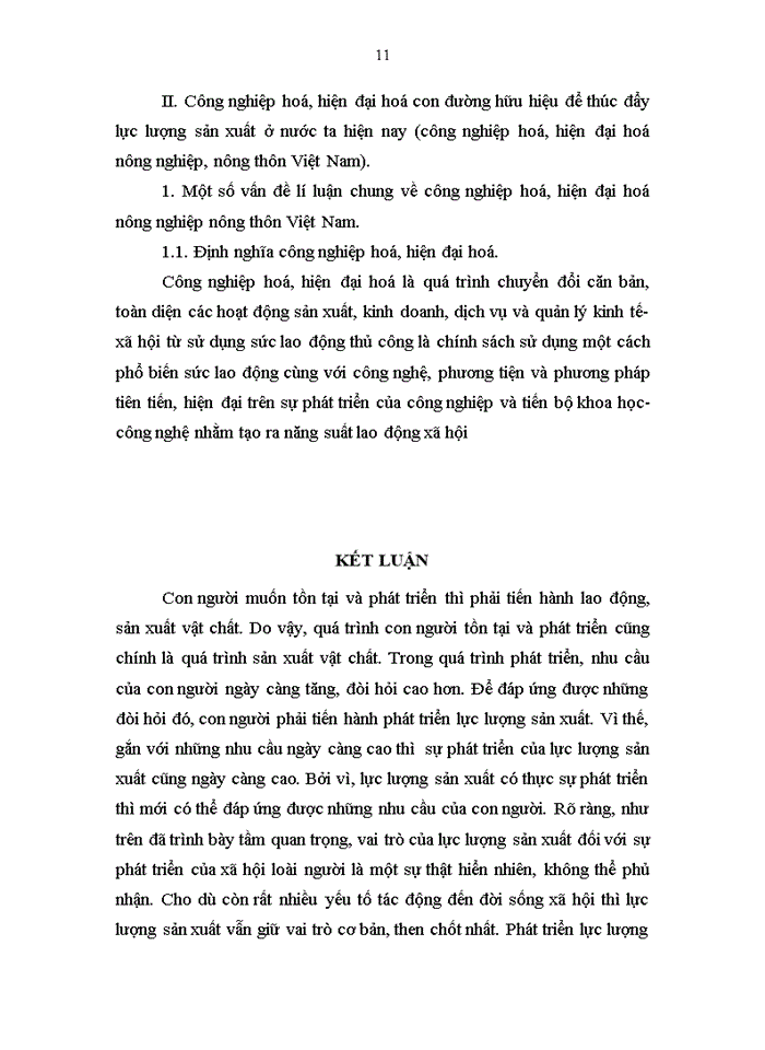 image for page Vai trò của LLSX trong đời sống xã hội và vận dụng trong quá trình phát triển lực lượng sản xuất ở Việt Nam hiện nay