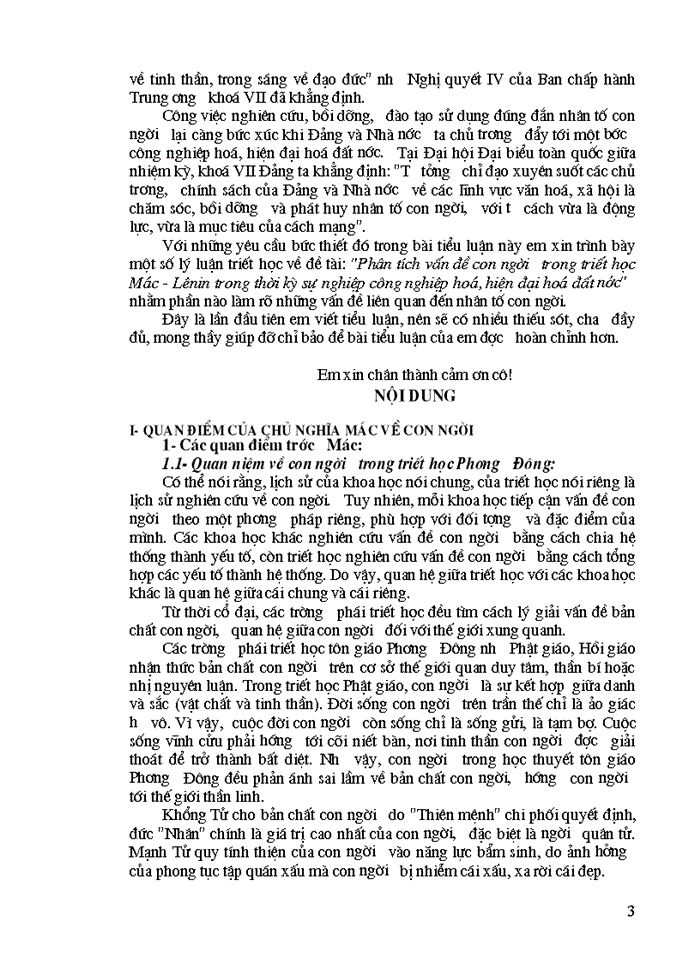 image for page Phân tích vấn đề con người trong triết học Mác - Lênin trong thời kỳ sự nghiệp công nghiệp hoá, hiện đại hoá đất nước