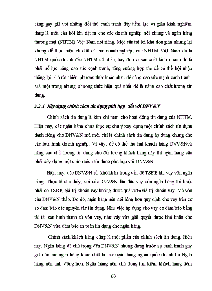 image for page Nâng cao chất lượng tín dụng đối với doanh nghiệp vừa và nhỏ tại Ngân hàng Công thương Thanh Xuân