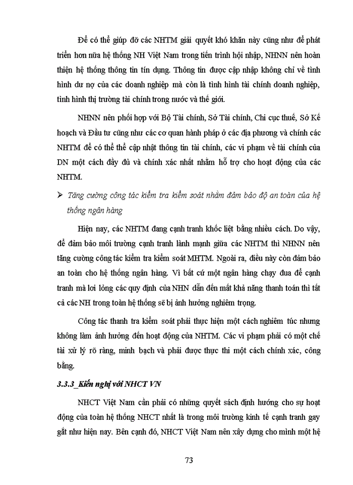 image for page Nâng cao chất lượng tín dụng đối với doanh nghiệp vừa và nhỏ tại Ngân hàng Công thương Thanh Xuân