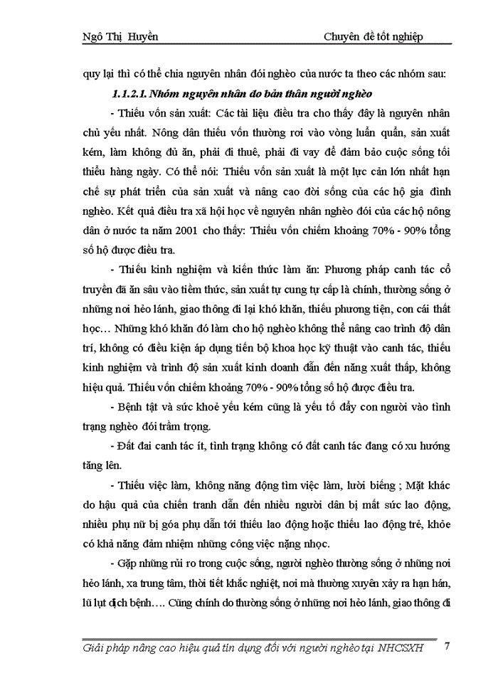 image for page Giải pháp nâng cao hiệu quả tín dụng đối với người nghèo tại Ngân hàng Chính sách xã hội