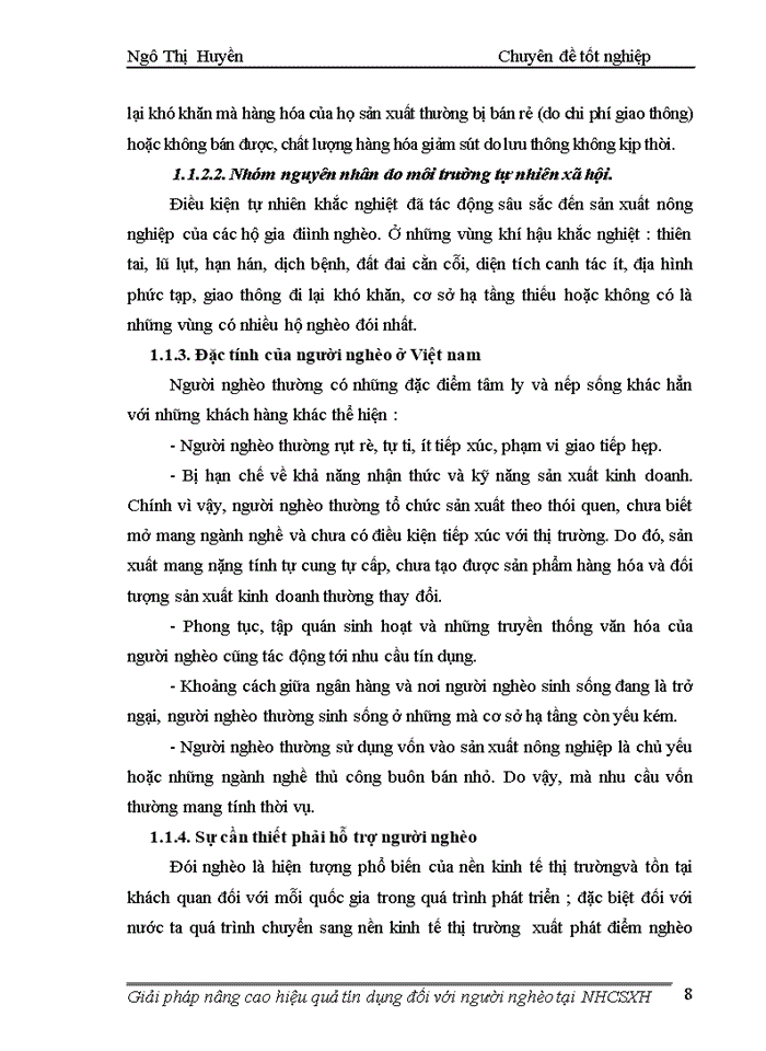image for page Giải pháp nâng cao hiệu quả tín dụng đối với người nghèo tại Ngân hàng Chính sách xã hội
