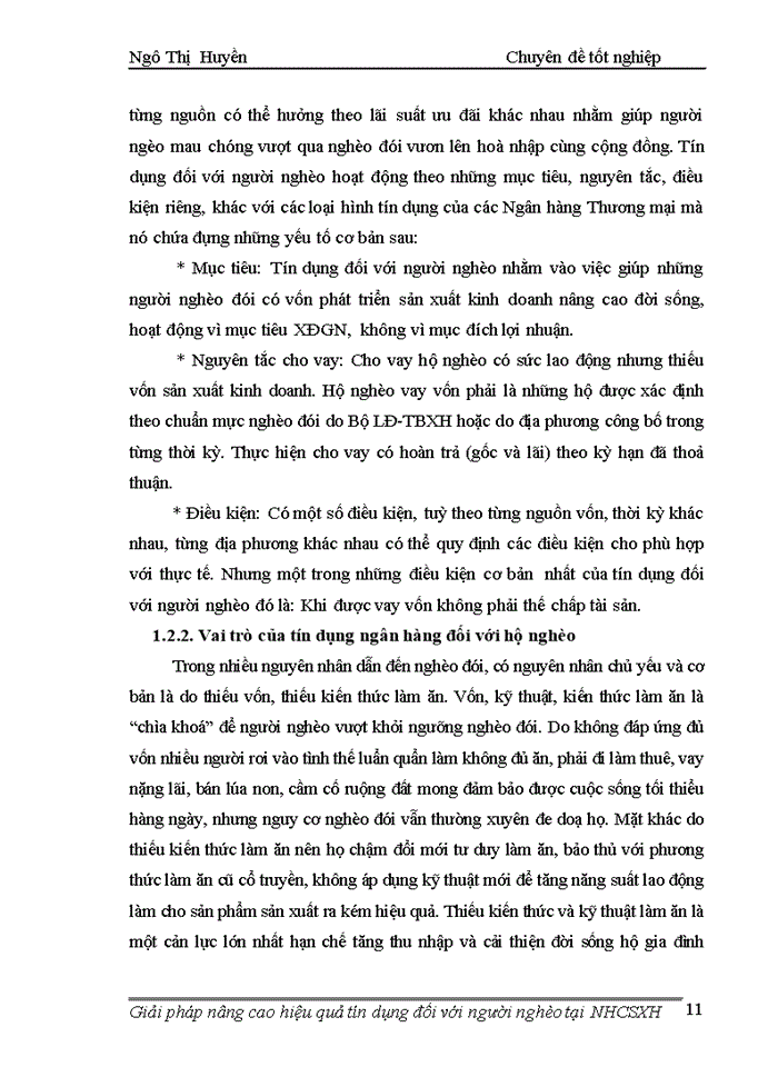 image for page Giải pháp nâng cao hiệu quả tín dụng đối với người nghèo tại Ngân hàng Chính sách xã hội