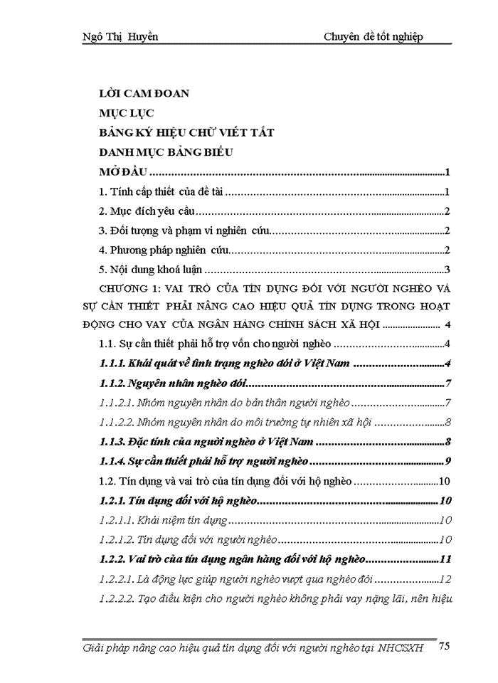 image for page Giải pháp nâng cao hiệu quả tín dụng đối với người nghèo tại Ngân hàng Chính sách xã hội