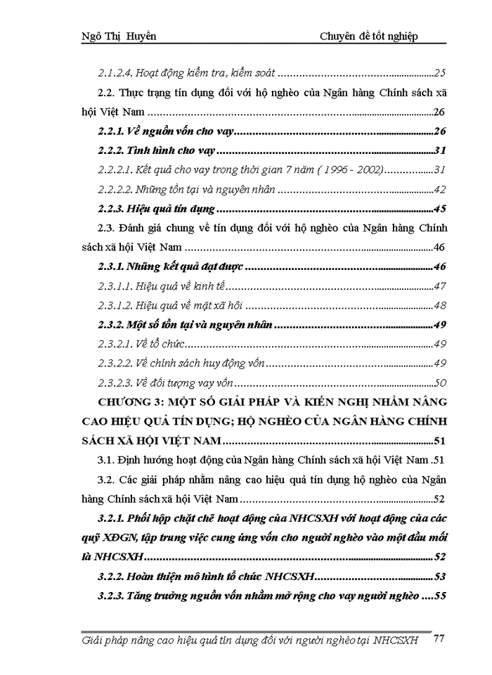 image for page Giải pháp nâng cao hiệu quả tín dụng đối với người nghèo tại Ngân hàng Chính sách xã hội