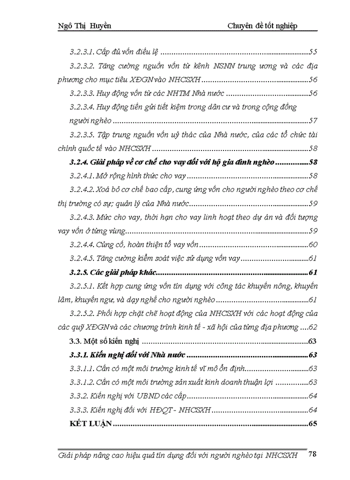 image for page Giải pháp nâng cao hiệu quả tín dụng đối với người nghèo tại Ngân hàng Chính sách xã hội